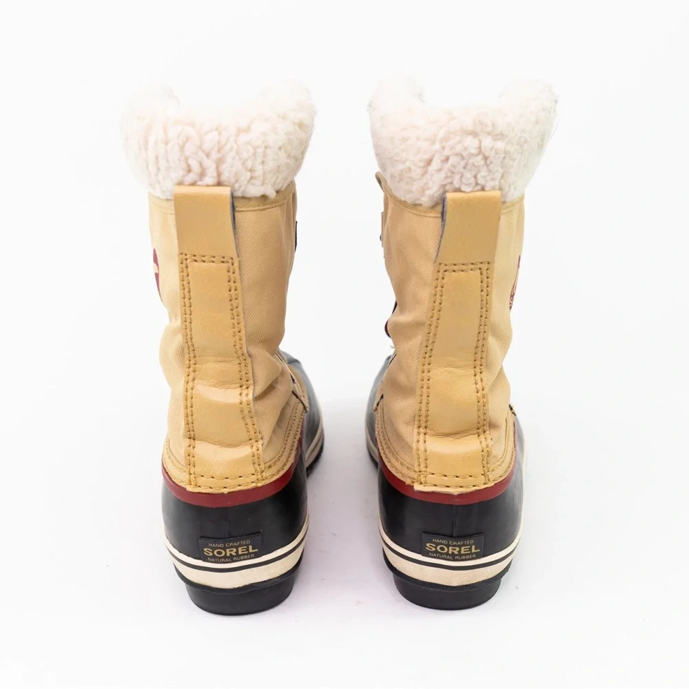 Sorel Yoot Pac Lined Waterproof Winter Snow Boots Light Brown Womens Size US 7 - Picture 3 of 11